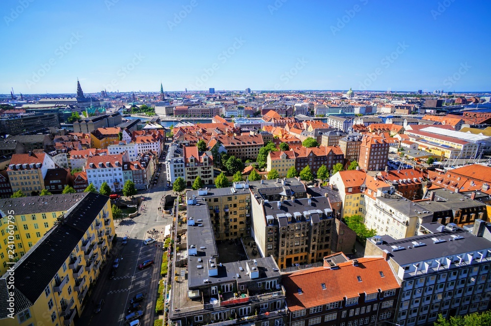 コペンハーゲン市内の風景
