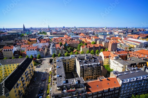 コペンハーゲン市内の風景