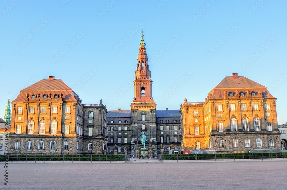 Obraz premium コペンハーゲン市内の風景 