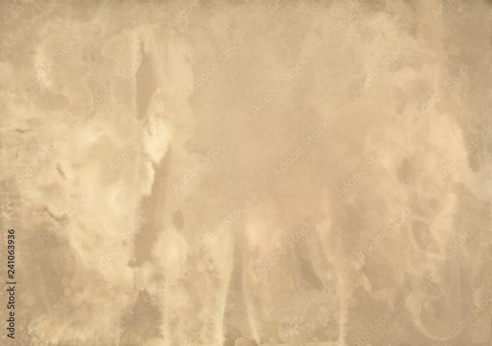 Naklejka premium Grunge Bleached Kraft Paper