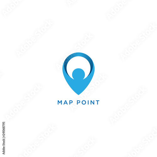 Free Download Map Point Logo - Vector - GFXLoad