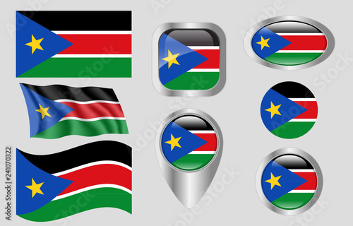 Free Download Flag of South Sudan - GFXLoad