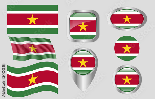 Flag of Suriname Free Download Flag of Suriname - GFXLoad