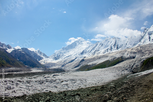Rakaposho Hunza Pakistan Northern Areas Mountains