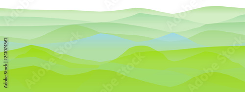 Farbige Berge, Wellen, abstrakte Oberfläche, moderner Hintergrund, Vektorgrafik Illustration für dein Projekt