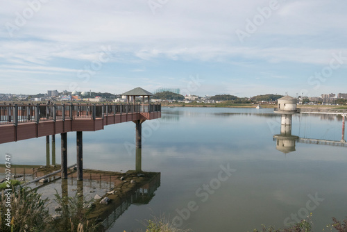 Wallpaper Mural japan river barrage, nature osaka, tokyo Torontodigital.ca