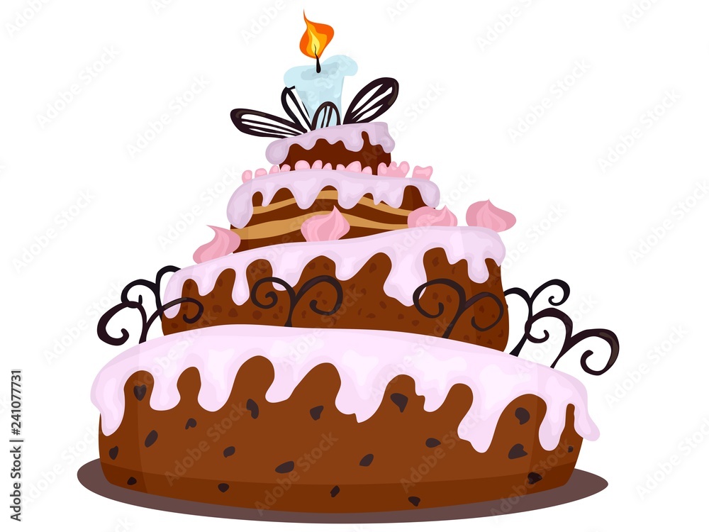 Big cake PNG, SVG