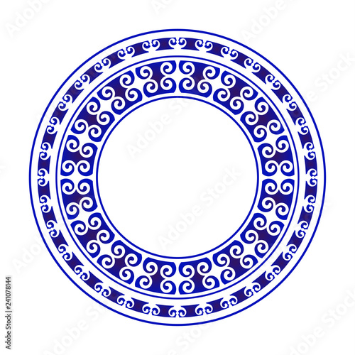 Chinese round design