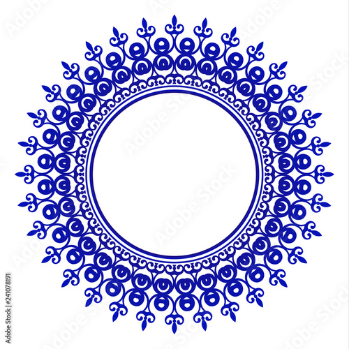 decorative border round