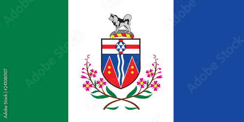 Canada Yukon flag