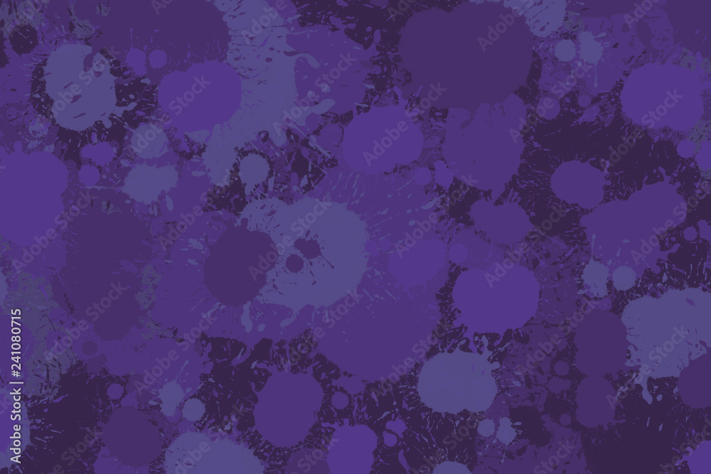 A Background of Paint Splatters Perfect for a Slide Presentation