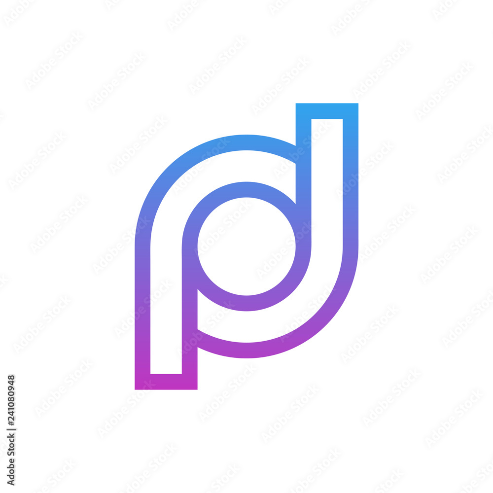 Letter P logo icon design template elements, Initial P logo concept - Vector Letter P logo icon design template elements, Initial P logo concept - Vector