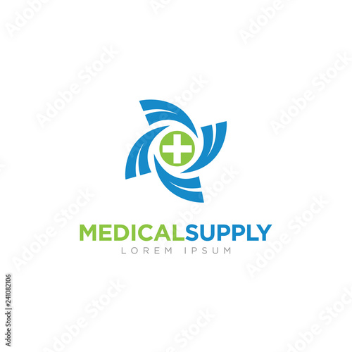 Medical Supply Company Business Logo