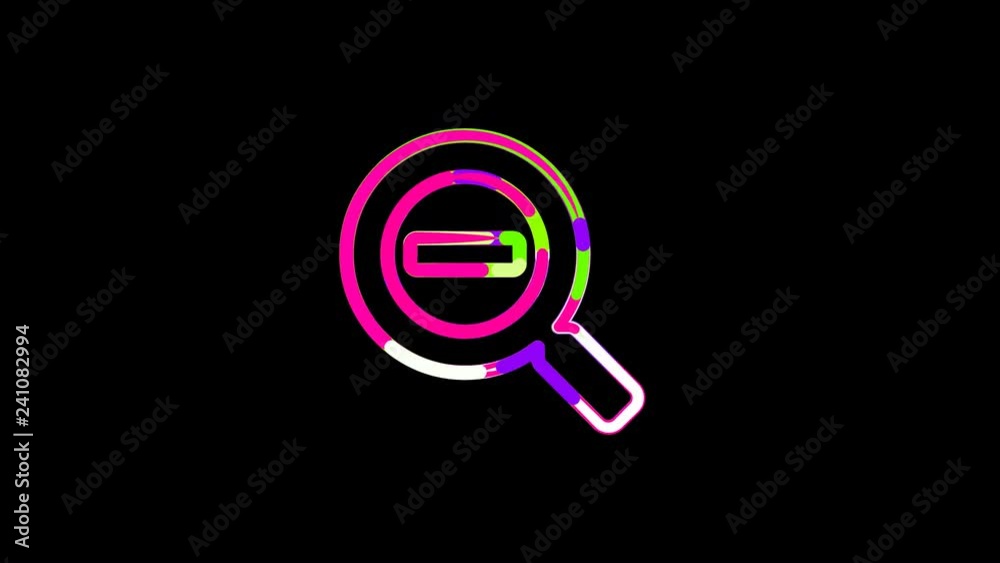 Circles gather in symbol search minus. After it crumbles in a line and moves to the camera. Alpha channel black Circles gather in symbol search minus. After it crumbles in a line and moves to the camera. Alpha channel black