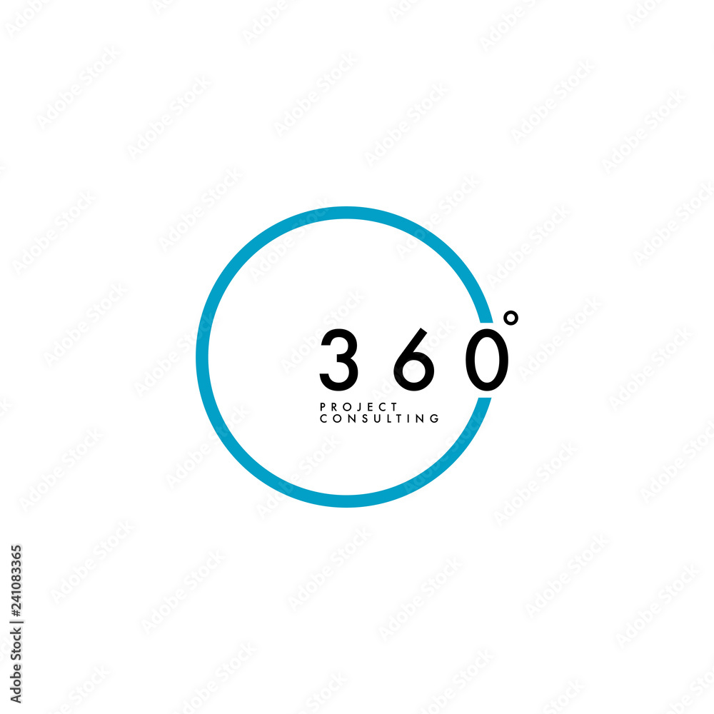 Simple 360 Degree Logo Simple 360 Degree Logo