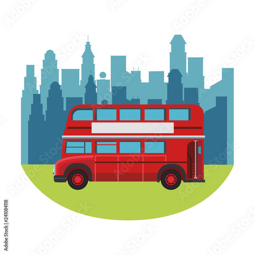 london double decker bus