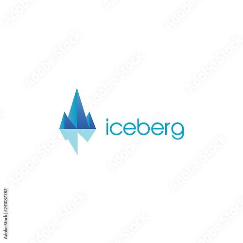 Iceberg Logo Symbol