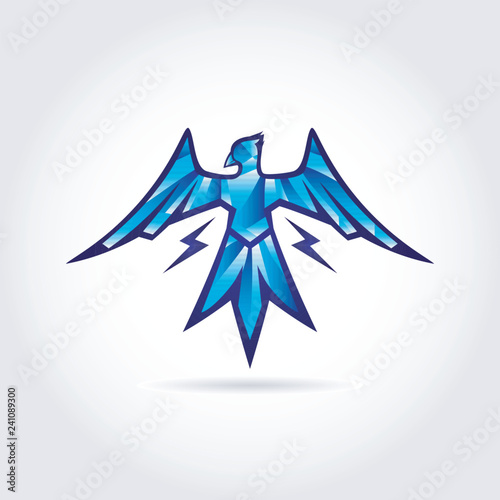 Thunder Bird Logo Symbol