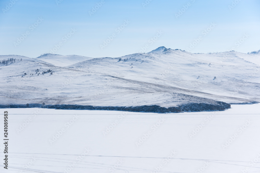 Panoramic view of Olkhon Island