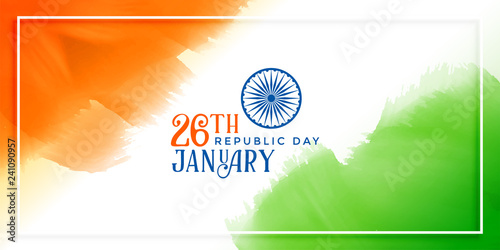 indian flag concept background for republic day