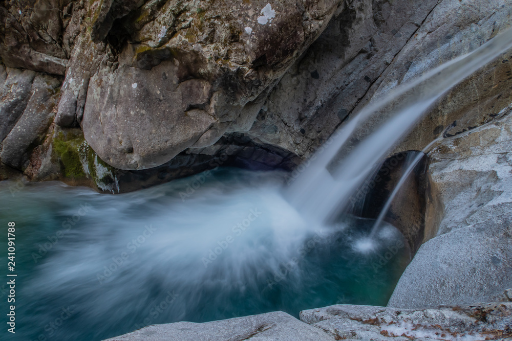 Naklejka premium 西沢渓谷の名瀑