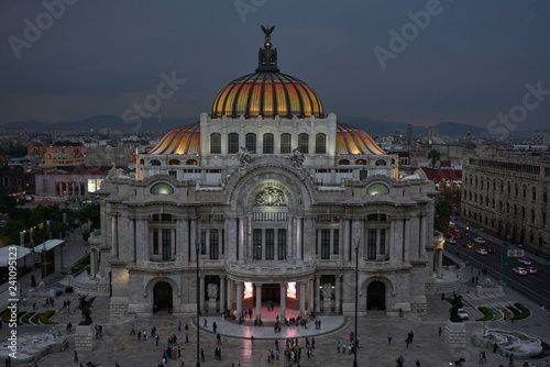Palacio de Bellas Artes, CDMX, Mexico. Bellas Artes Palace, 