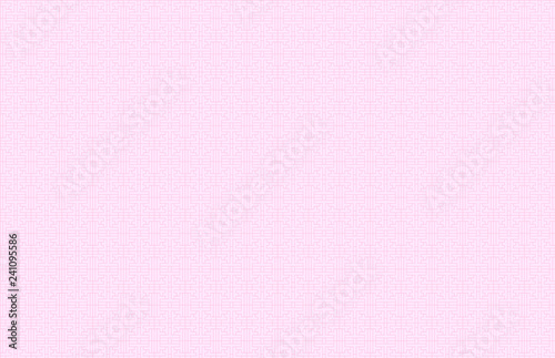 Vector Seamless Geometric Pattern, Color Trend 2019, Light Pink.
