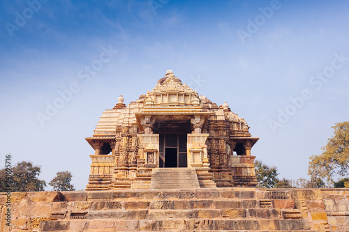 Devi Jagdambi Temple  dedicated to Parvati  Western Temples of Khajuraho  India