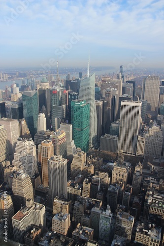 Fototapeta Naklejka Na Ścianę i Meble -  New York von Oben - Skyline Manhattan