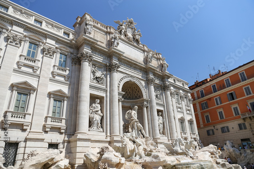 Trevi Fountain in Rome, Italy