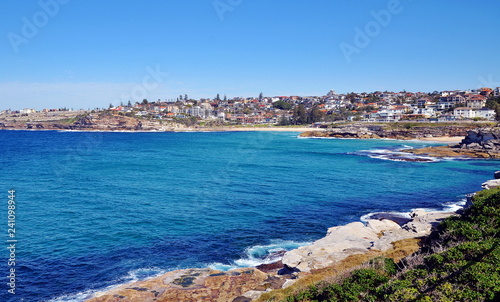Bondi to Coogee coastal walk, Sydney, Australia © magspace