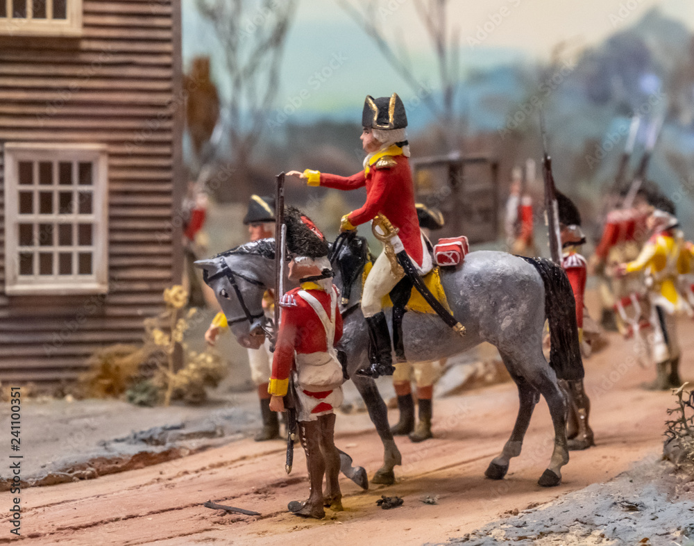 Naklejka premium Battle of Lexington 2
