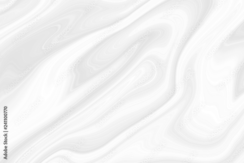 Obraz premium The texture of white marble for a pattern of packaging in a modern style. Beautiful drawing with the divorces and wavy lines in gray tones for wallpapers and screensaver.