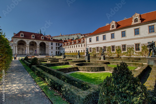 Wallenstein Garten im Sommer, in Prag, Tschechische Republik photo