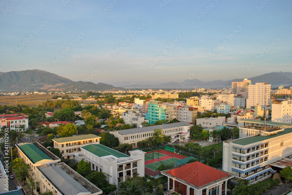 Vietnam, Nha Trang city. City view