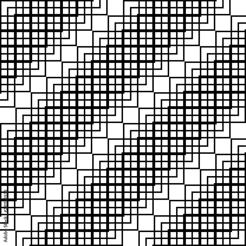 Design seamless monochrome zigzag pattern Design seamless monochrome zigzag pattern