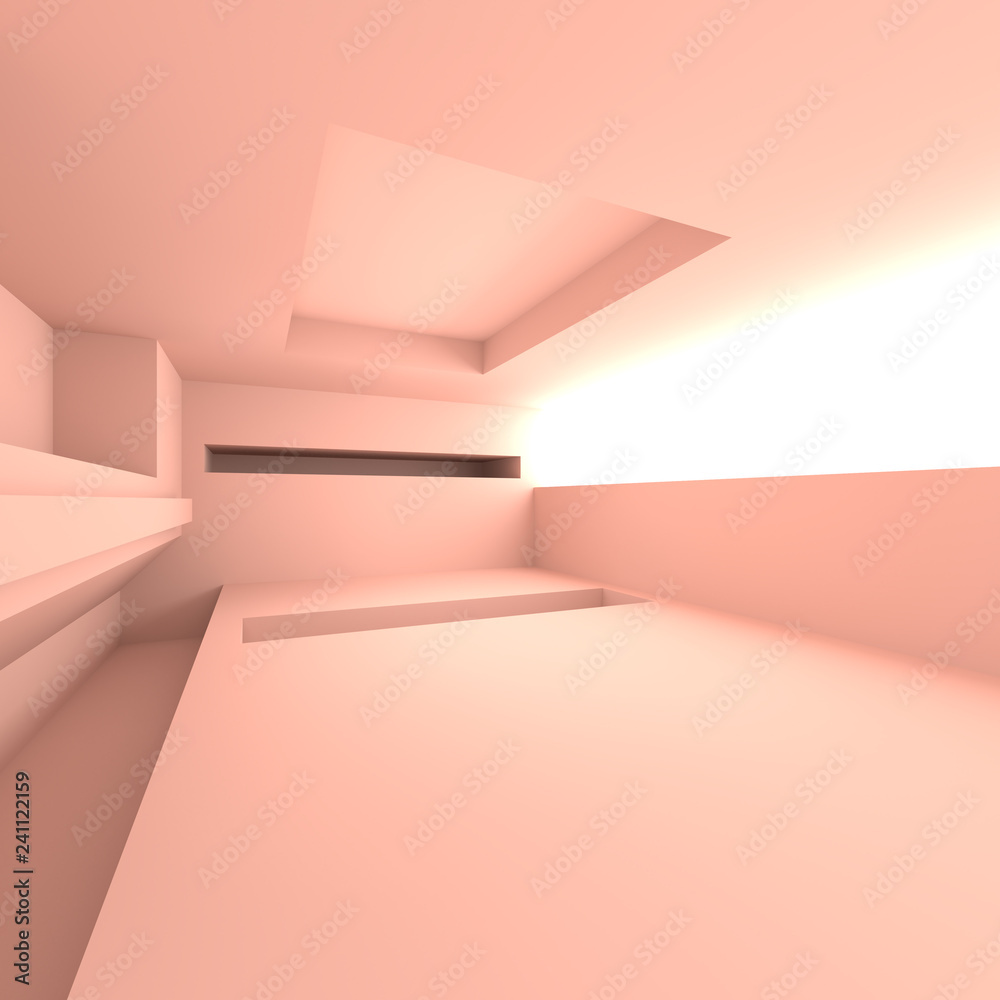 Fototapeta premium Futuristic Architecture Design