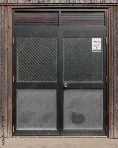 Japanese Traditional Metal Door 