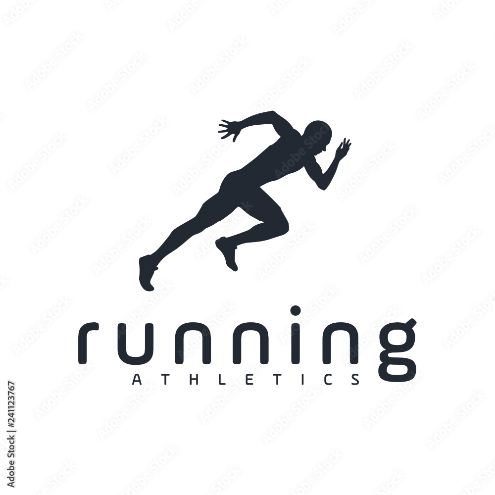 Running Man silhouette Logo Designs, Marathon logo template, running club or sports club - Vector Running Man silhouette Logo Designs, Marathon logo template, running club or sports club - Vector