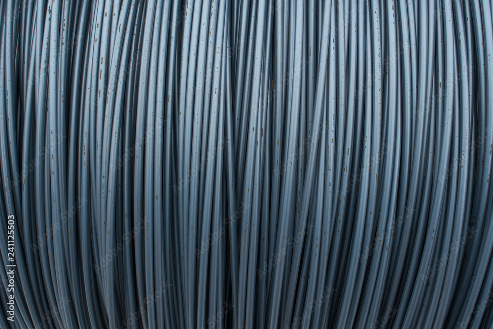 Obraz premium Detail of colied wire