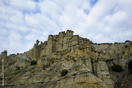 The scenic cliffs from Kula, Turkey © Selcuk