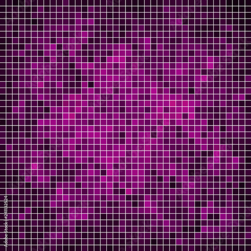 abstract vector square pixel mosaic background