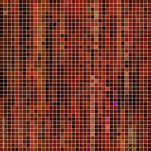 abstract vector square pixel mosaic background