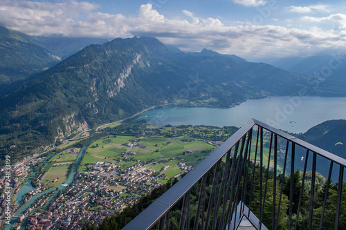  View from Harderkulm in the Berner Oberland region of Switzerland photo