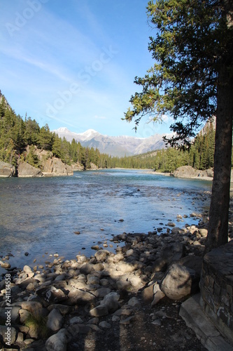 Late Summer On The Bow River, Banff National Park, Alberta