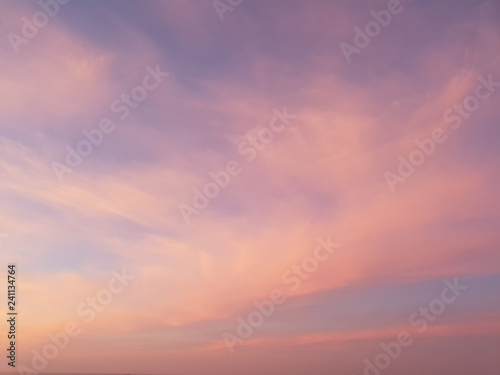 Rosa Sonnenuntergang - Lanzarote © annacovic