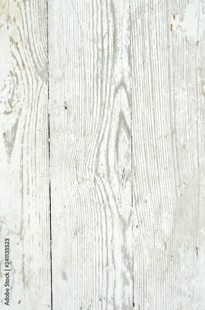 Obraz premium Texture background of wooden planks covered with old peeling paint