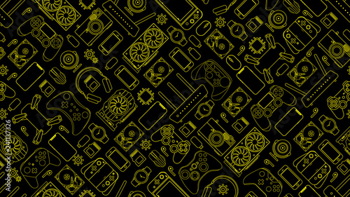 Gadgets and devices seamles...