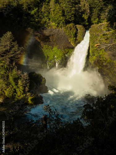 Huilo Huilo Waterfall