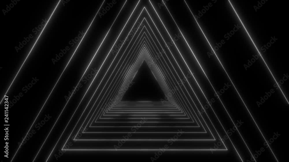 3D animation - abstract triangular background. 3D animation - abstract triangular background.